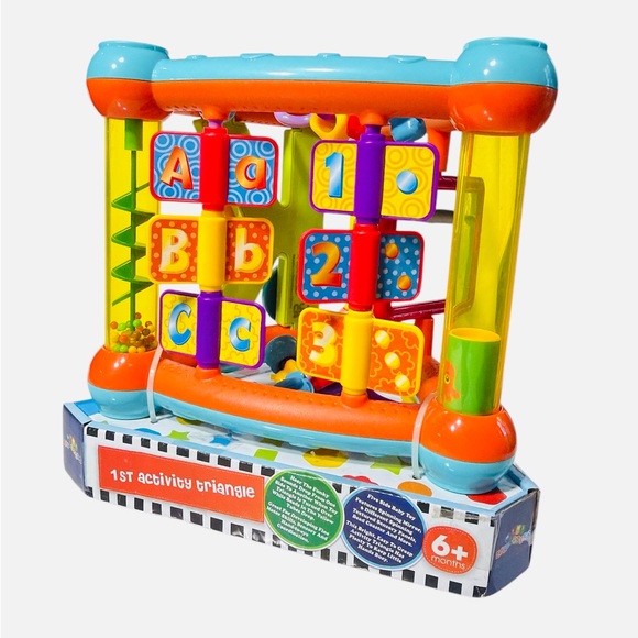 Lollipop Interactive Toddler Activity Triangle - Montessori Toys for Toddler - Picture 10 of 13